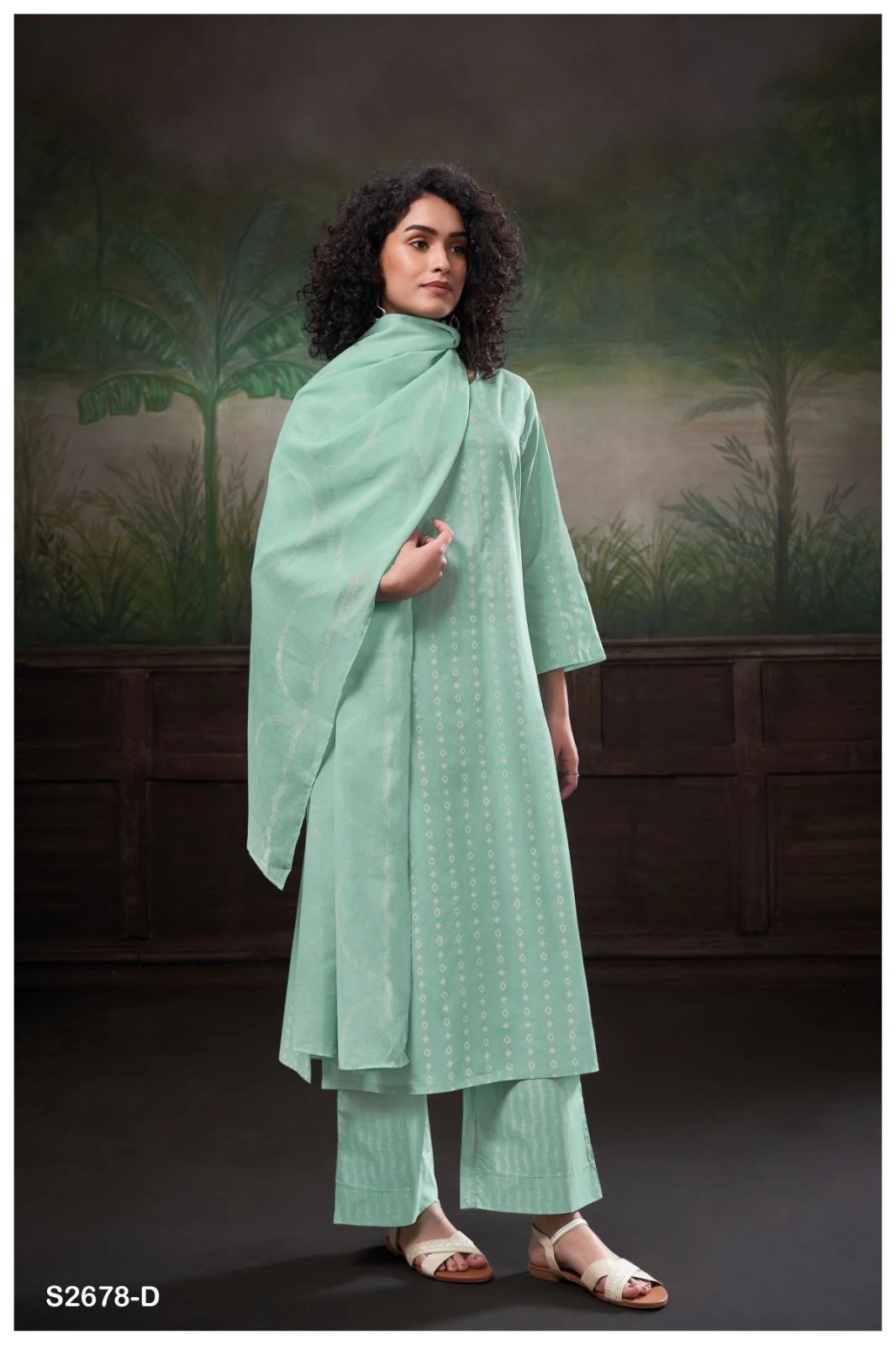 Ganga Shivika 2678 Premium Cotton Printed Wholesale Fancy Printed Salwar Suit Catalog — Wholesale Salwar Suits, Ganga wholesale from Surat - Gallery Image 2